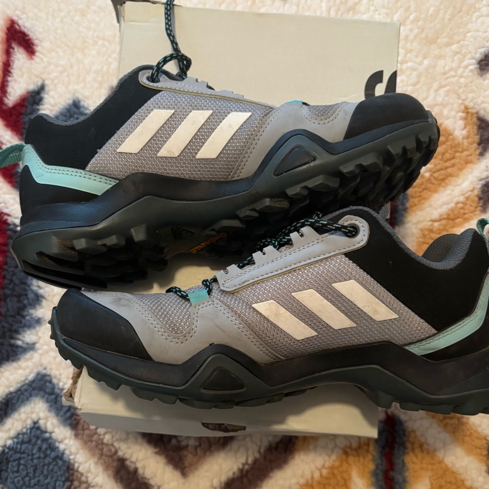 Adidas Women's Gray and Black Trail Shoes